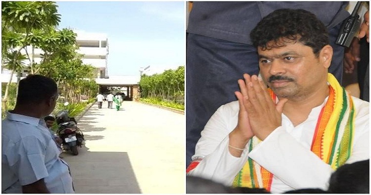 IT raids at TDP MP CM Ramesh’s residence, offices